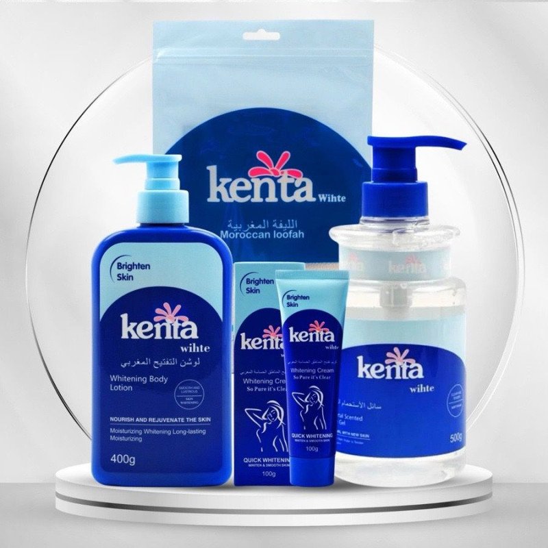 مجموعة كينتا وايت للعناية بالمناطق الحساسة والداكنة